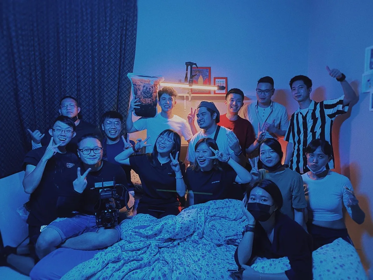 The crew