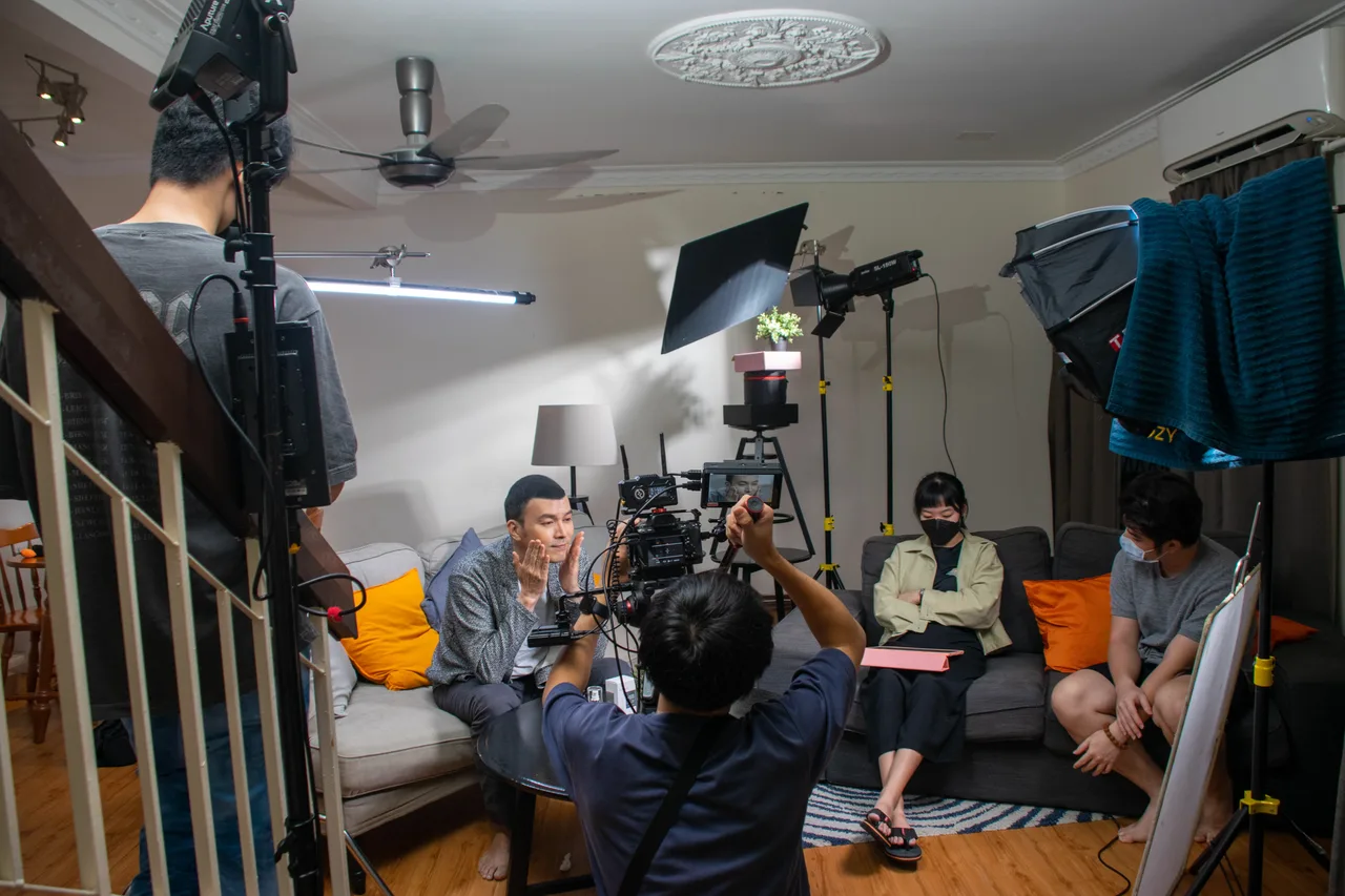 On set